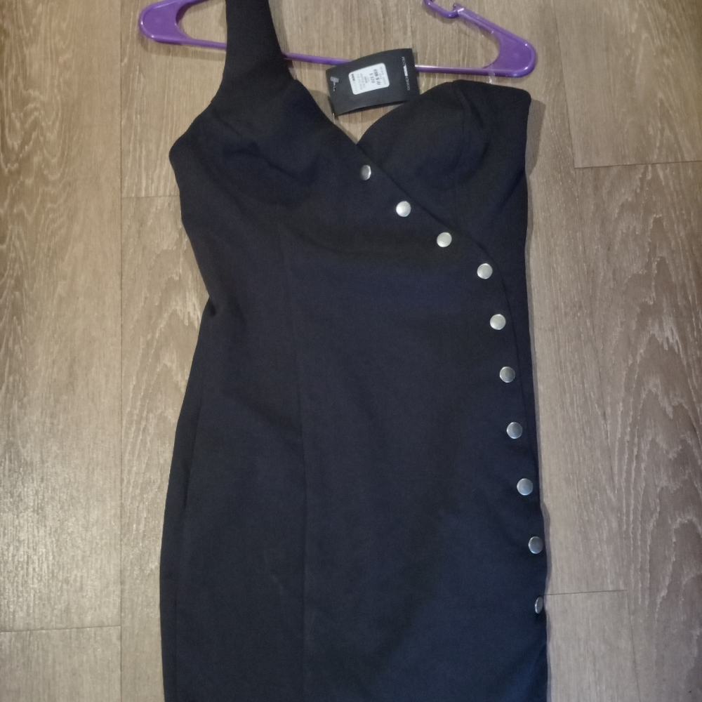 NWT Black fashion nova dress.